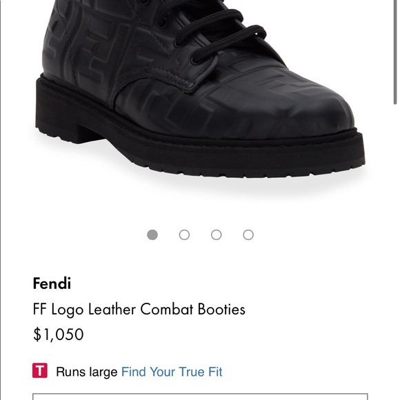 Authentic Fendi Combat Boots - Picture 5 of 8